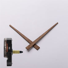 Load image into Gallery viewer, DIY Creative wall clock Wooden hands with SUN silent Clock movement