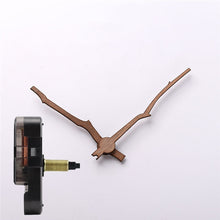 Load image into Gallery viewer, DIY Creative wall clock Wooden hands with SUN silent Clock movement