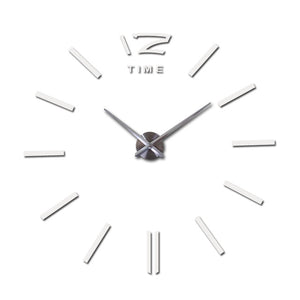 decorative  wall clocks home decor diy clocks living room reloj mural sticker