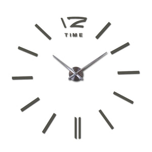 decorative  wall clocks home decor diy clocks living room reloj mural sticker