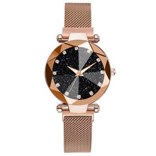 Load image into Gallery viewer, Ladies Magnetic Starry Sky Clock Luxury Women Watches Quartz Wristwatches Relogio Feminino Zegarek Damski