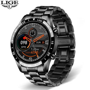 Men Smart Watch Bluetooth Call Blood Pressure Heart Rate Monitoring Multifunctional