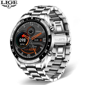 Men Smart Watch Bluetooth Call Blood Pressure Heart Rate Monitoring Multifunctional