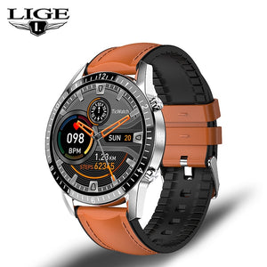Men Smart Watch Bluetooth Call Blood Pressure Heart Rate Monitoring Multifunctional