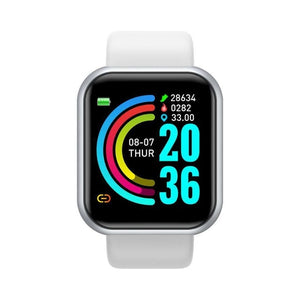 Men Women Smartwatch Heart Rate Blood Pressure Monitor Fitness Tracker Watch Smart Bracelet for Android and IOS