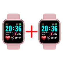 Load image into Gallery viewer, Men Women Smartwatch Heart Rate Blood Pressure Monitor Fitness Tracker Watch Smart Bracelet for Android and IOS