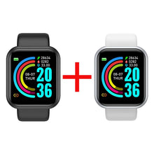 Load image into Gallery viewer, Men Women Smartwatch Heart Rate Blood Pressure Monitor Fitness Tracker Watch Smart Bracelet for Android and IOS