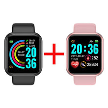 Load image into Gallery viewer, Men Women Smartwatch Heart Rate Blood Pressure Monitor Fitness Tracker Watch Smart Bracelet for Android and IOS