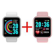 Load image into Gallery viewer, Men Women Smartwatch Heart Rate Blood Pressure Monitor Fitness Tracker Watch Smart Bracelet for Android and IOS