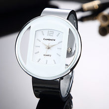 Load image into Gallery viewer, Luxury Brand Bracelet Watch Gold Silver Dial Lady Dress Quartz Clock Hot bayan kol saati