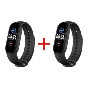 M5 Men Women Smart Watch Sport Smartwatch Heart Rate Blood Pressure Monitor Fitness Bracelet for Android/IOS