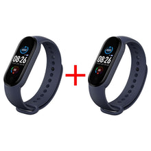 Load image into Gallery viewer, M5 Men Women Smart Watch Sport Smartwatch Heart Rate Blood Pressure Monitor Fitness Bracelet for Android/IOS