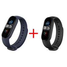 Load image into Gallery viewer, M5 Men Women Smart Watch Sport Smartwatch Heart Rate Blood Pressure Monitor Fitness Bracelet for Android/IOS