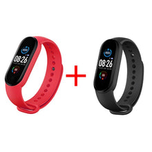 Load image into Gallery viewer, M5 Men Women Smart Watch Sport Smartwatch Heart Rate Blood Pressure Monitor Fitness Bracelet for Android/IOS