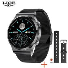 Load image into Gallery viewer, Smart watch Men Heart rate Blood pressure Full touch screen sports Fitness watch