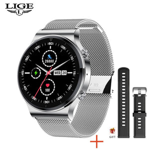 Smart watch Men Heart rate Blood pressure Full touch screen sports Fitness watch
