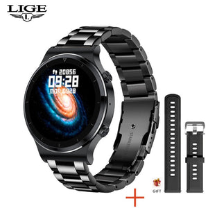 Smart watch Men Heart rate Blood pressure Full touch screen sports Fitness watch