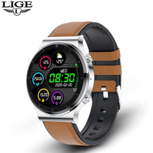 Load image into Gallery viewer, Smart watch Men Heart rate Blood pressure Full touch screen sports Fitness watch