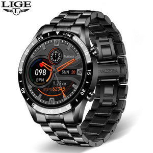 Men Smart Watch Bluetooth Call Watch IP67 Waterproof Sports Fitness Watch