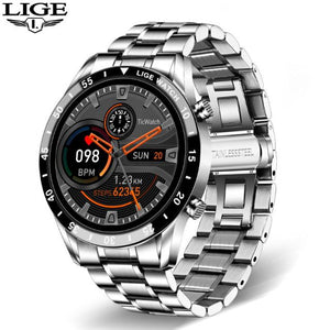 Men Smart Watch Bluetooth Call Watch IP67 Waterproof Sports Fitness Watch