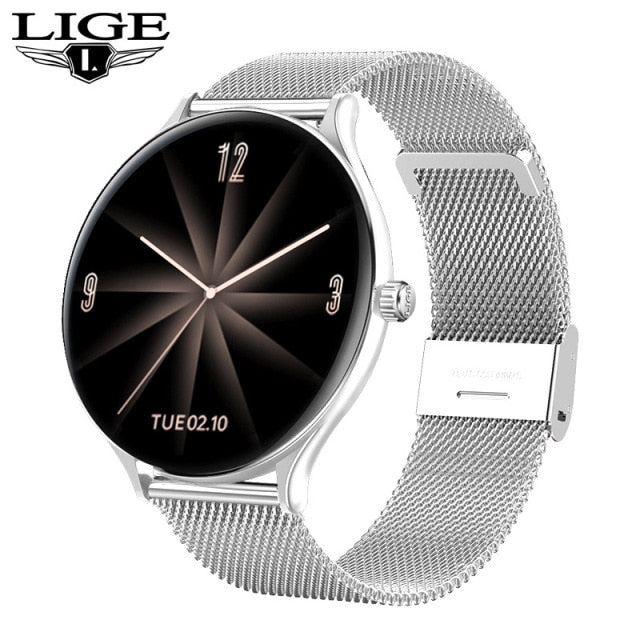 circle touch screen Women smart watch