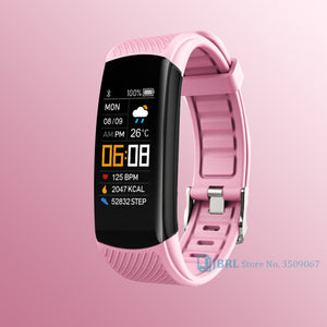 Men Women Sport Smartwatch Fitness Tracker Watch For Android iOS Heart Rate Monitor
