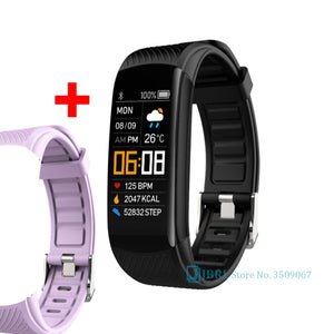 Men Women Sport Smartwatch Fitness Tracker Watch For Android iOS Heart Rate Monitor