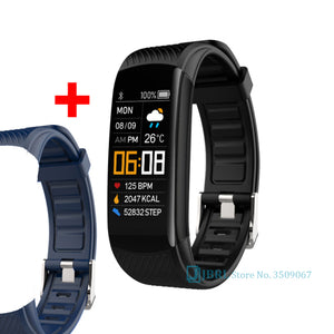 Men Women Sport Smartwatch Fitness Tracker Watch For Android iOS Heart Rate Monitor