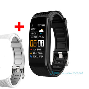Men Women Sport Smartwatch Fitness Tracker Watch For Android iOS Heart Rate Monitor