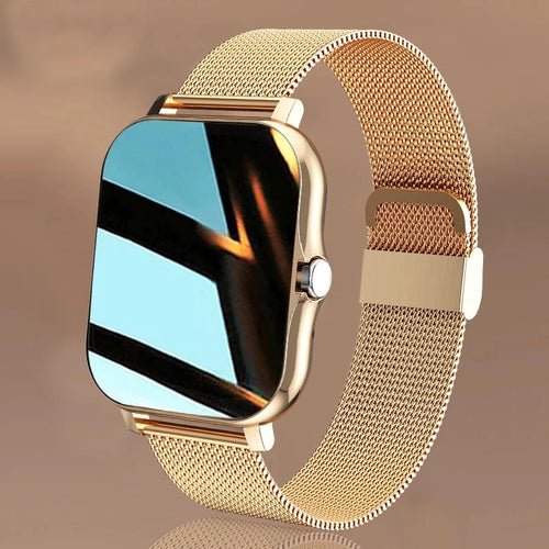 Women Smart watch Men 1.69" Color Screen Full touch Fitness Tracker