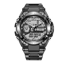 Load image into Gallery viewer, LIGE Digital Men Military Watch 50m Waterproof Wristwatch