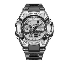 Load image into Gallery viewer, LIGE Digital Men Military Watch 50m Waterproof Wristwatch