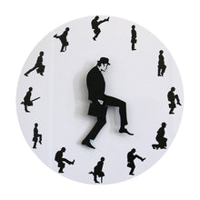 Load image into Gallery viewer, Comedian Funny Walking Novelty Wall Clock Watch Ministry of Comedy TV Series Home Decor Silent Clock For Bedroom