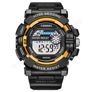 Luminous Men Sport Watch High-end Silicone Strap Military Wrist Watch