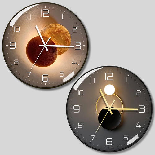Three-Dimensional Personality Clock Mute Living Room Dining Room
