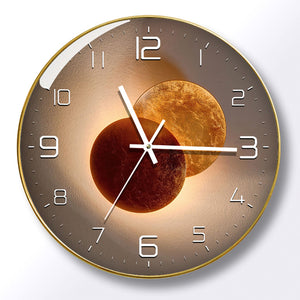 Three-Dimensional Personality Clock Mute Living Room Dining Room