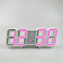 Load image into Gallery viewer, Desktop Clocks 3D Large LED Digital Wall Clock