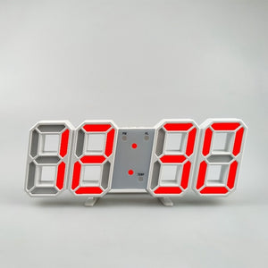 Desktop Clocks 3D Large LED Digital Wall Clock