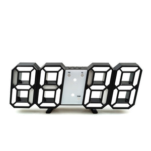 Desktop Clocks 3D Large LED Digital Wall Clock