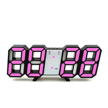 Load image into Gallery viewer, Desktop Clocks 3D Large LED Digital Wall Clock