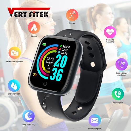 Smart Watch Bluetooth Fitness Tracker Watch Heart Rate Monitor Blood Pressure
