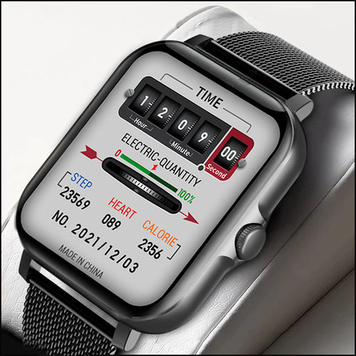 Bluetooth Answer Call Smart Watch Men Full Touch Dial Call Fitness Tracker