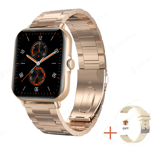 Bluetooth Answer Call Smart Watch Men Full Touch Dial Call Fitness Tracker