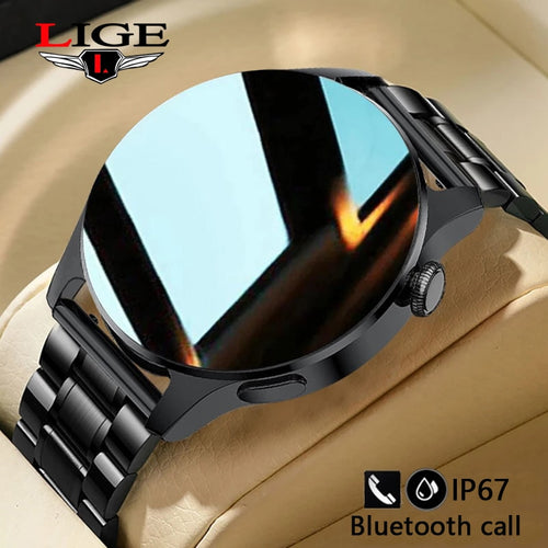 Bluetooth Call Smart Watch Men Full Touch Sport Fitness Watches Waterproof