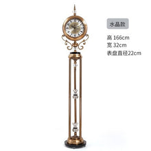 Load image into Gallery viewer, European-Style the Grandfather Clock Three-Dimensional Vertical Clock