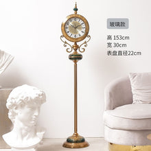 Load image into Gallery viewer, European-Style the Grandfather Clock Three-Dimensional Vertical Clock